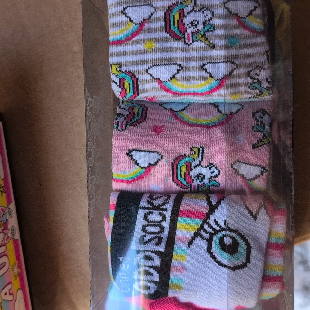 Be A Unicorn Dreamy Mismatched Socks for Kids